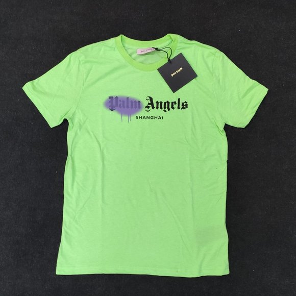 palm angels shirt green
